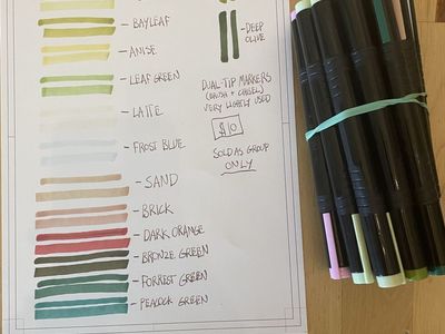 15 Alcohol Art Markers