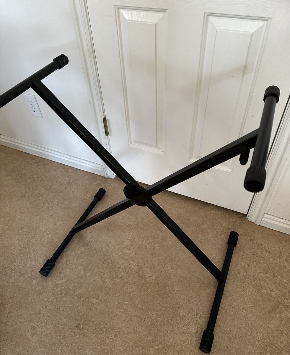 Proline Heavy Duty Piano Keyboard Stand, Adjustable Height & Portable Stand