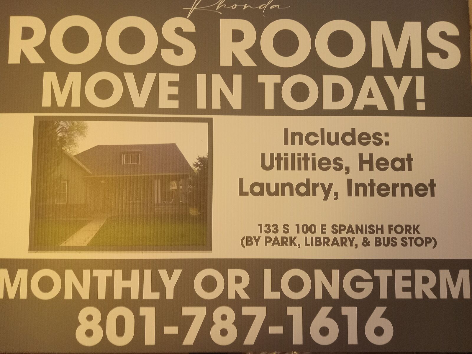 Move in today! No application  by Bus stop.  Includes utilities heat laundry internet.