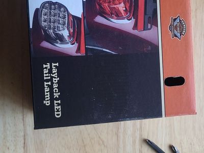 Harley Smoked Tail Light, for tour RK 010 and up