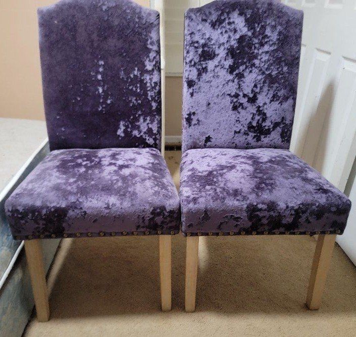 Gorgeous Purple Chairs