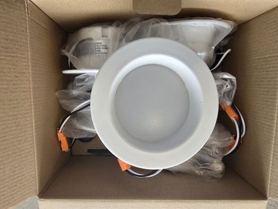 SY Lighting 4" Dimmable LED Downlight 6 Pack