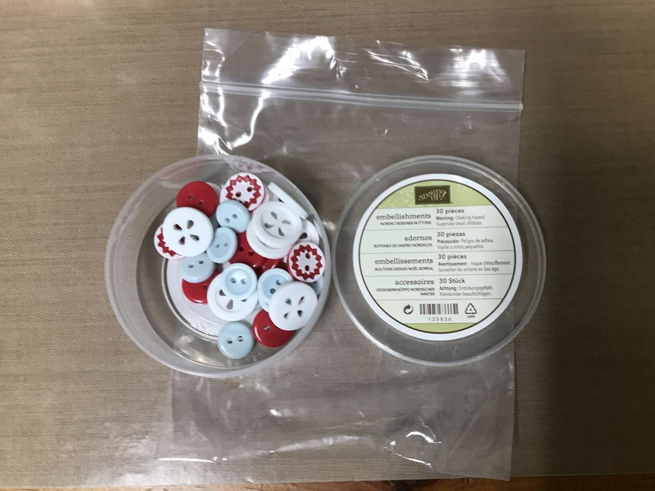 Stampin Up Embellishments & Other Brands, CHOOSE 1 Buttons, Hardware, Accents or Eyelets, NIP