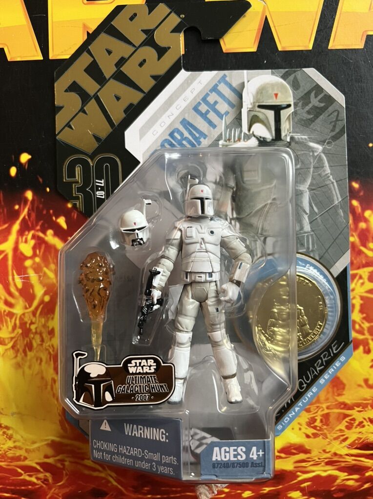 Star Wars Boba Fett Mcquarrie Concept with Coin