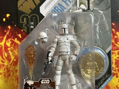 Star Wars Boba Fett Mcquarrie Concept with Coin