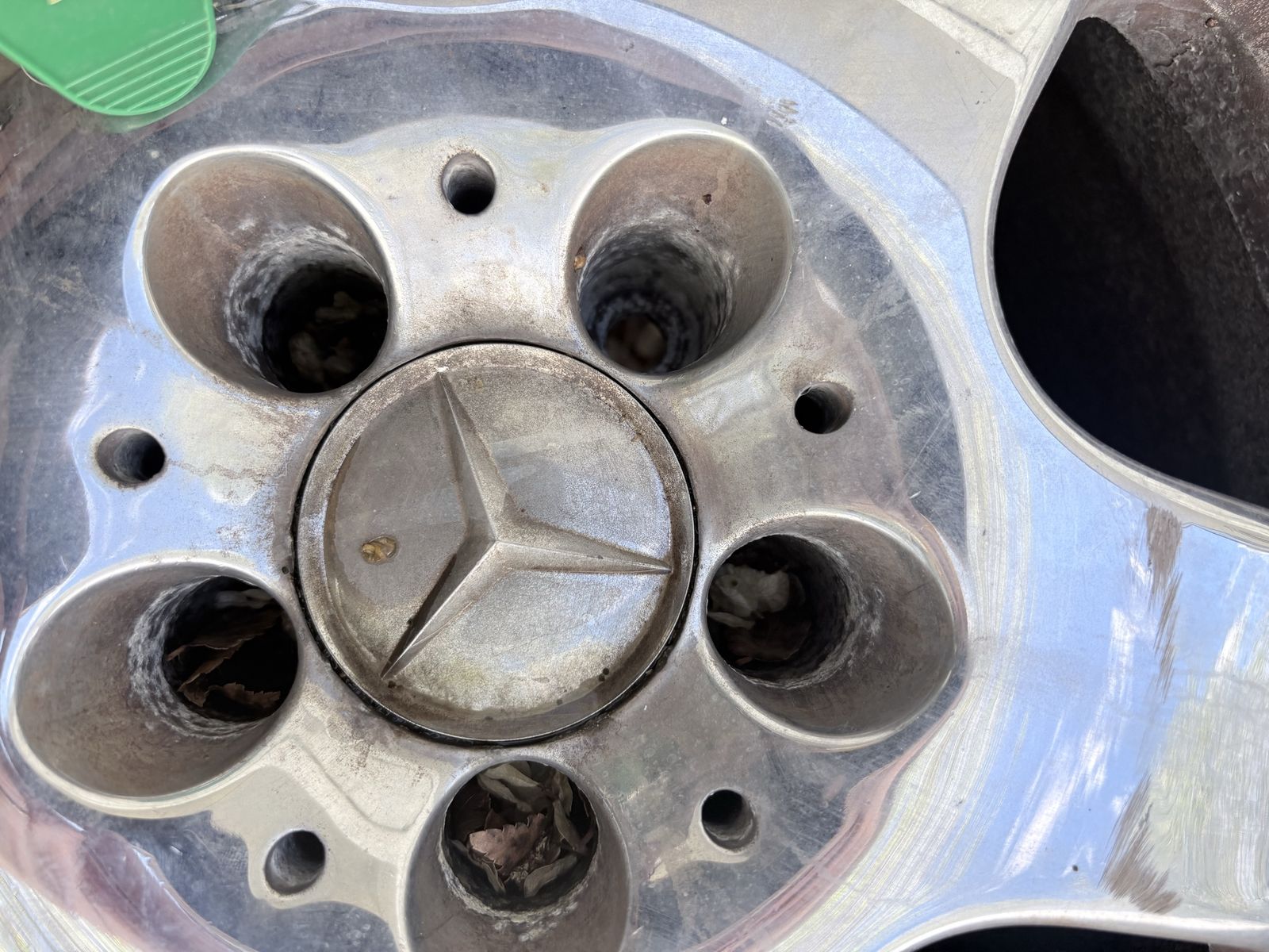3Large Tires With Rims Firestone Sterl Belted all three for $50 today
