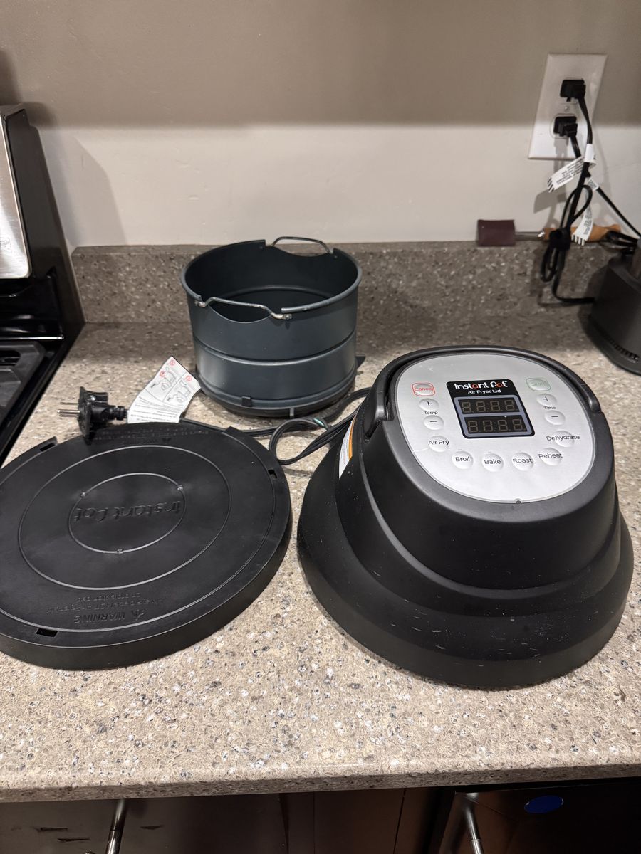 Instant pot air fryer lid