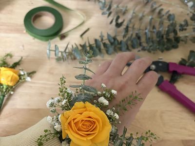 Custom wedding and dance florals
