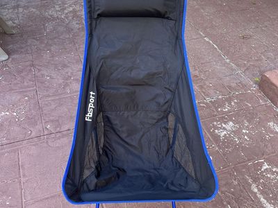 2 comfy camping chairs