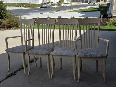 Italian Wood chairs