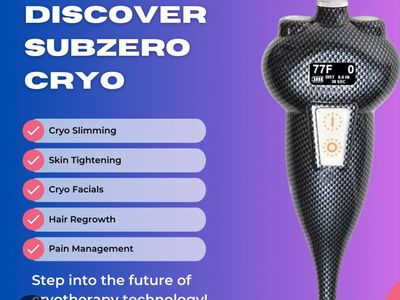 AMERICA CRYO CRYOLumina Body Sculpting System - Cryo Slimming, Skin Tightening, Pain Management