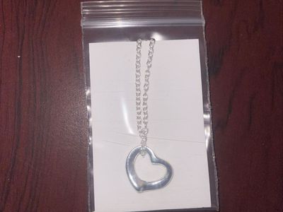 New! Necklace with a Heart Pendant - $2 Each (100 Available)