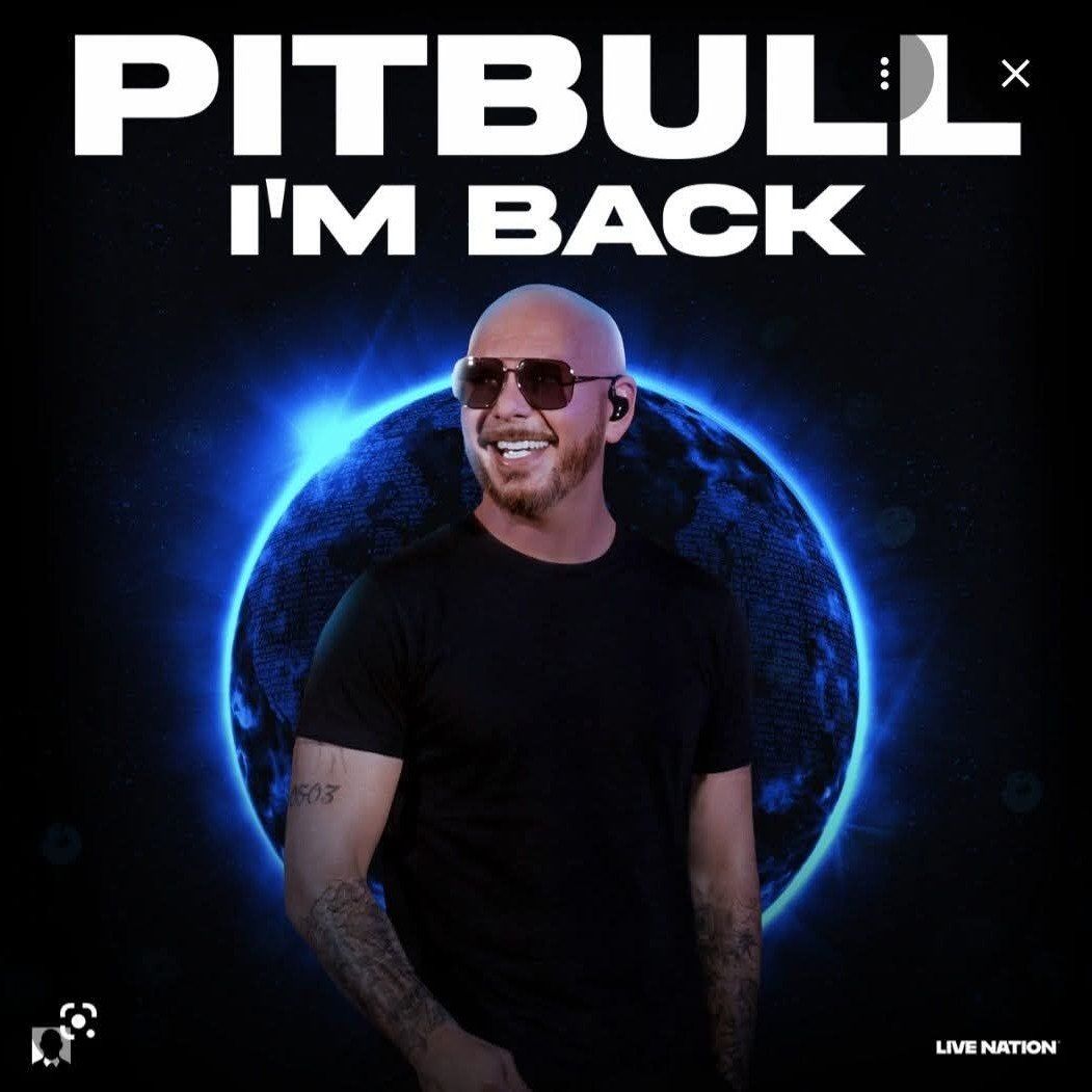 2 Pitbull concert tickets with comfort vip pckgs