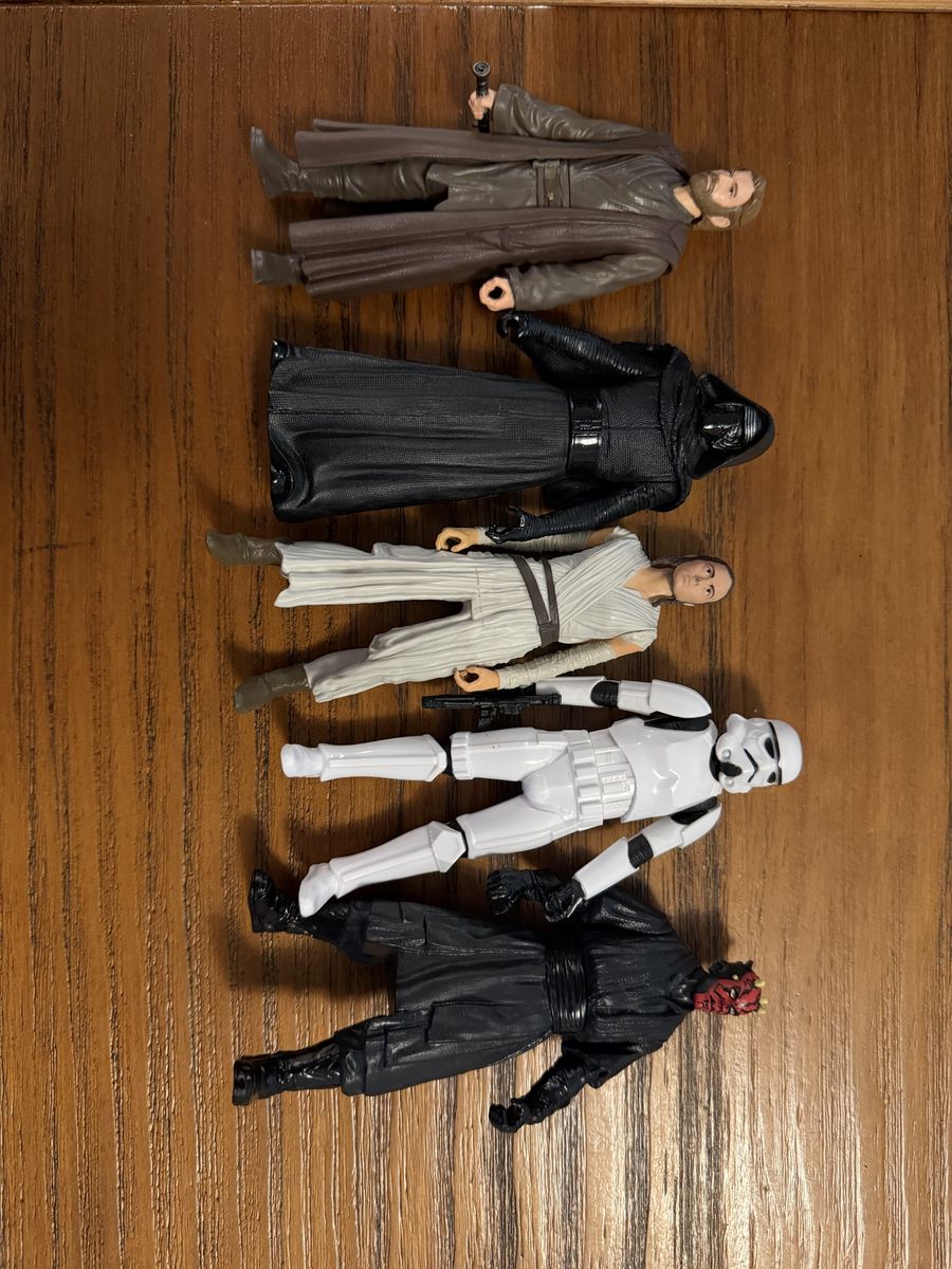 Star Wars Action Figures Lot Set of 5 Characters