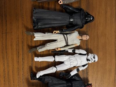 Star Wars Action Figures Lot Set of 5 Characters