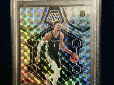 2023 Panini Mosaic Victor Wembanyama Rookie Card #238 PSA 10 Gem MT