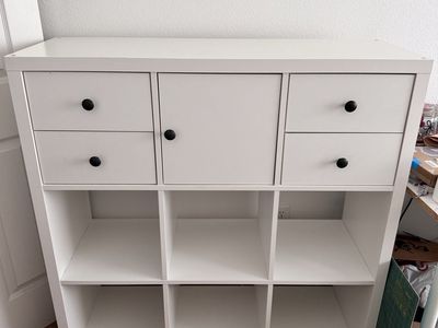White Kallax units