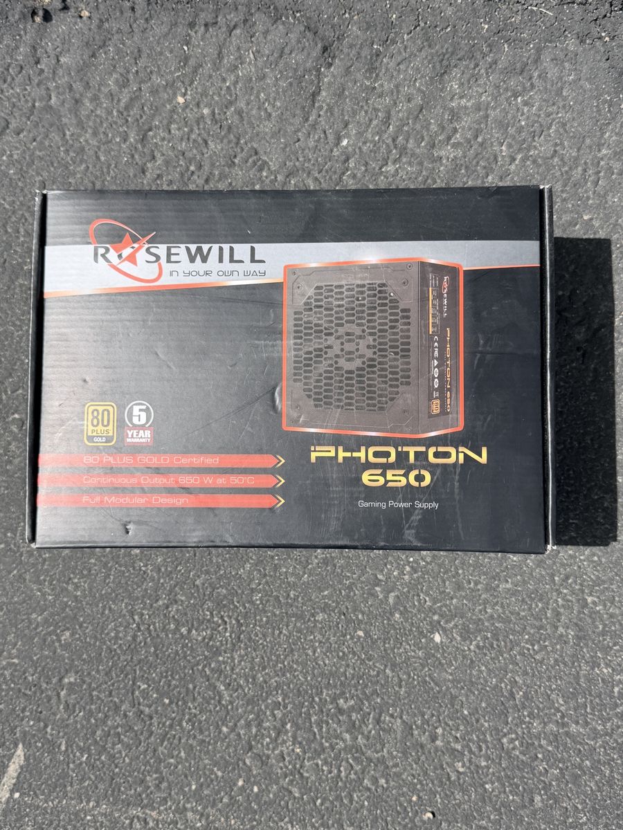 Rosewill Photon 650 650W 80 Plus Gold Certified Full Modular Power Supply