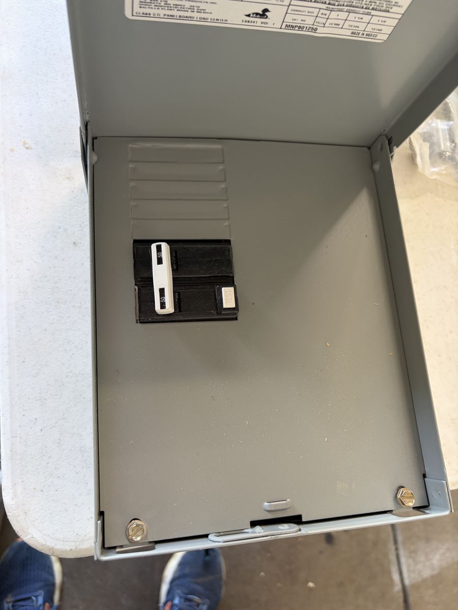 50 Amp G240-Volts Double Pole Ground Fault Breaker