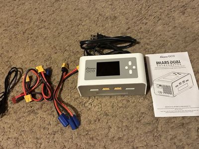 Gens Ace iMars Dual RC Battery Charger - Like New, Dual Port, Multi-Chemistry Support