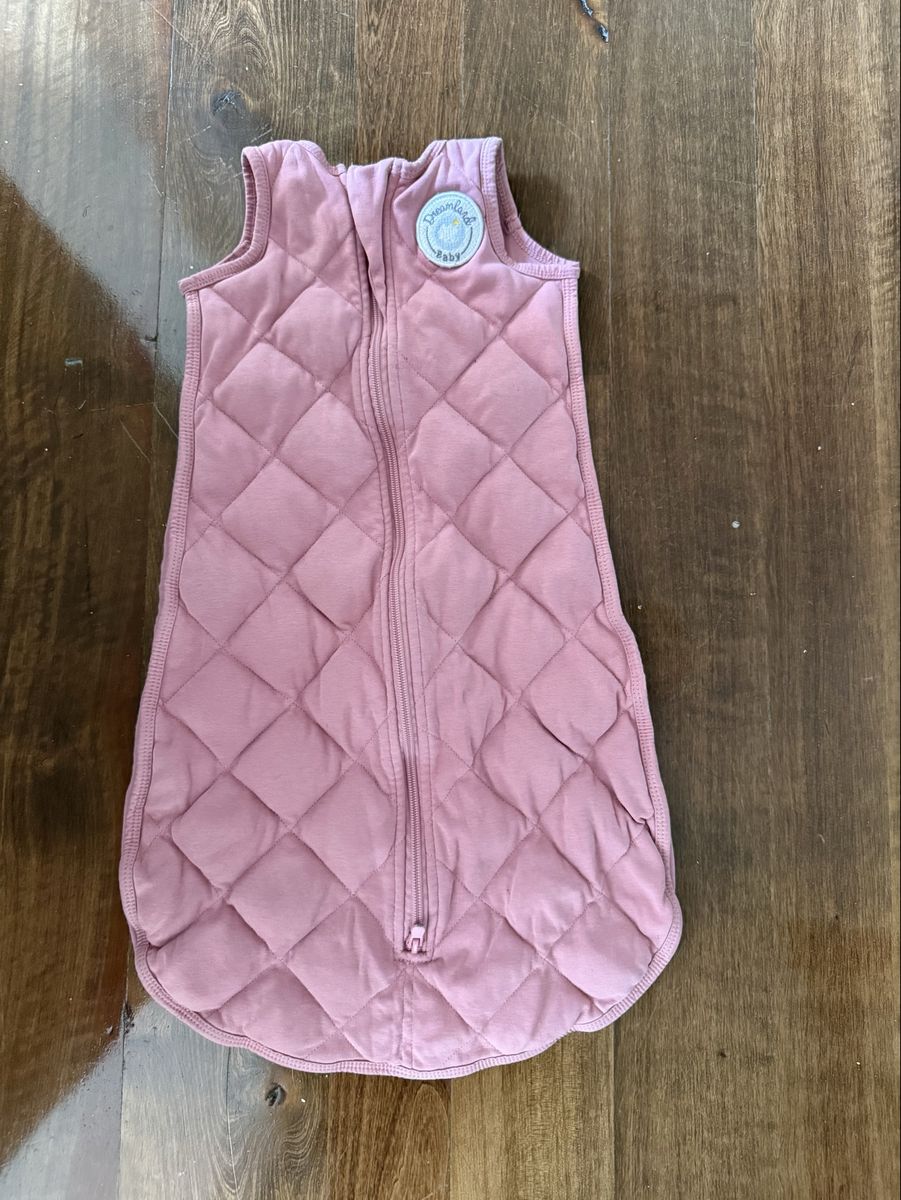Dreamland baby weighted sleep sack 0-6 months rose color