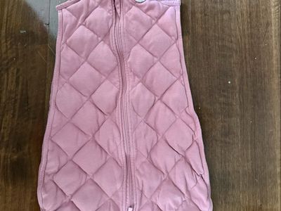 Dreamland baby weighted sleep sack 0-6 months rose color