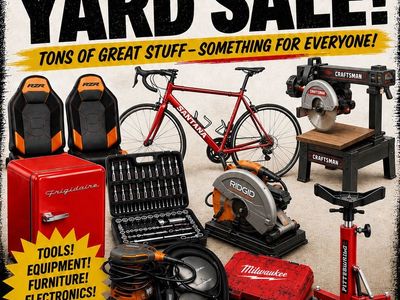 Huge Yard Sale