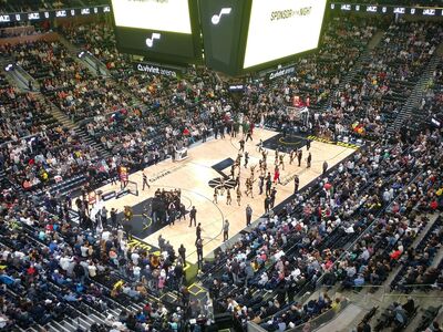 Jazz vs Warriors! Row 1 Aisle!