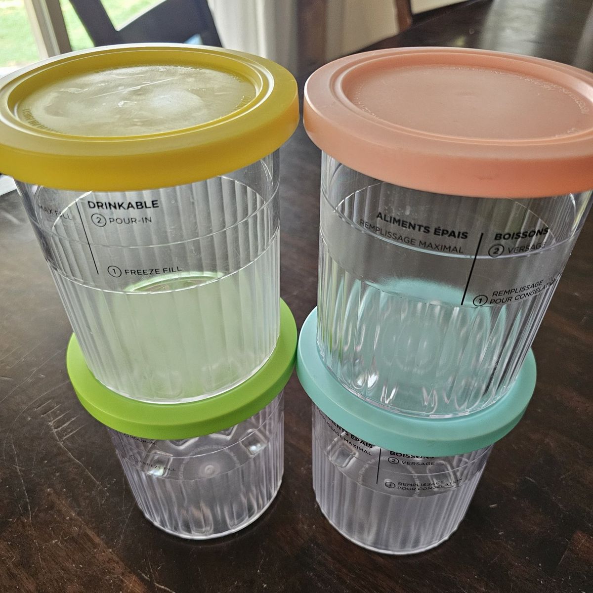 4 Ninja Creami Deluxe Pints