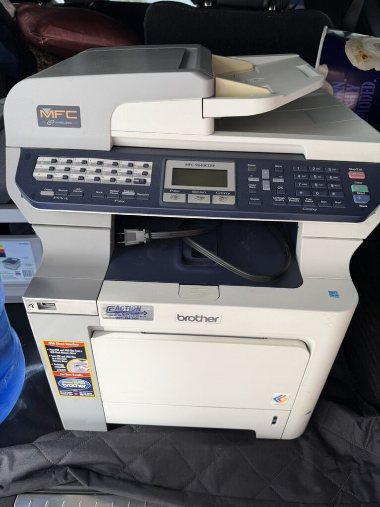 Bother Color Laser Printer, Copier, FaX Combo