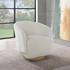 Henredon Murphy 2314C-6033B-80 Swivel Boucle Chair, Cream 1695459  #105396