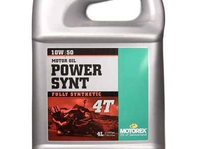 Motorex Power Synthetic 4T Oil - 10W50-4L.