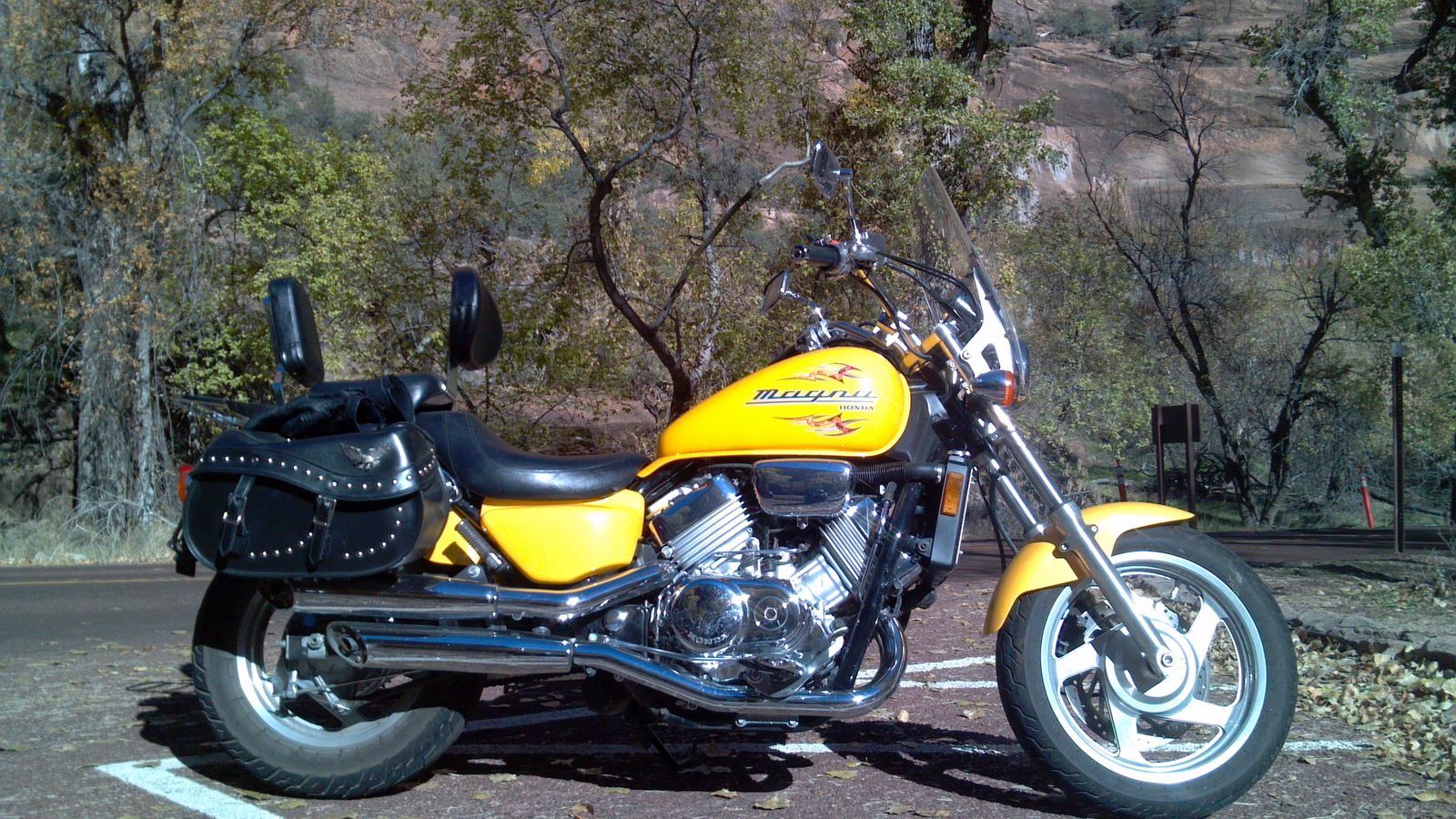 1996 Honda Magna 750C, 26,000 miles