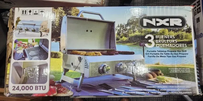 NXR 3-burner Portable Gas Grill
