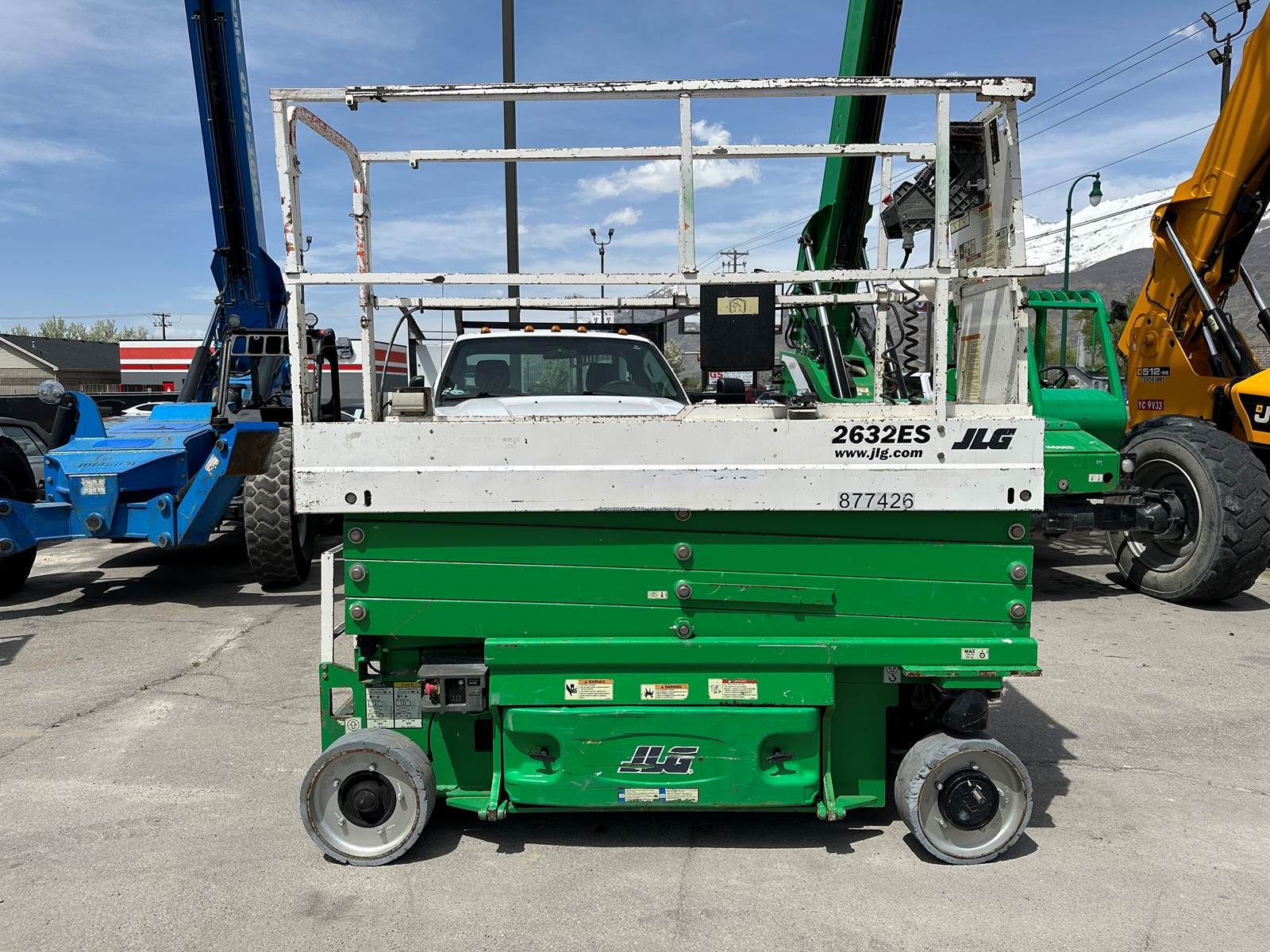 Used Scissor Lift 2016 JLG 2632ES Electric 26' Platform Extendable