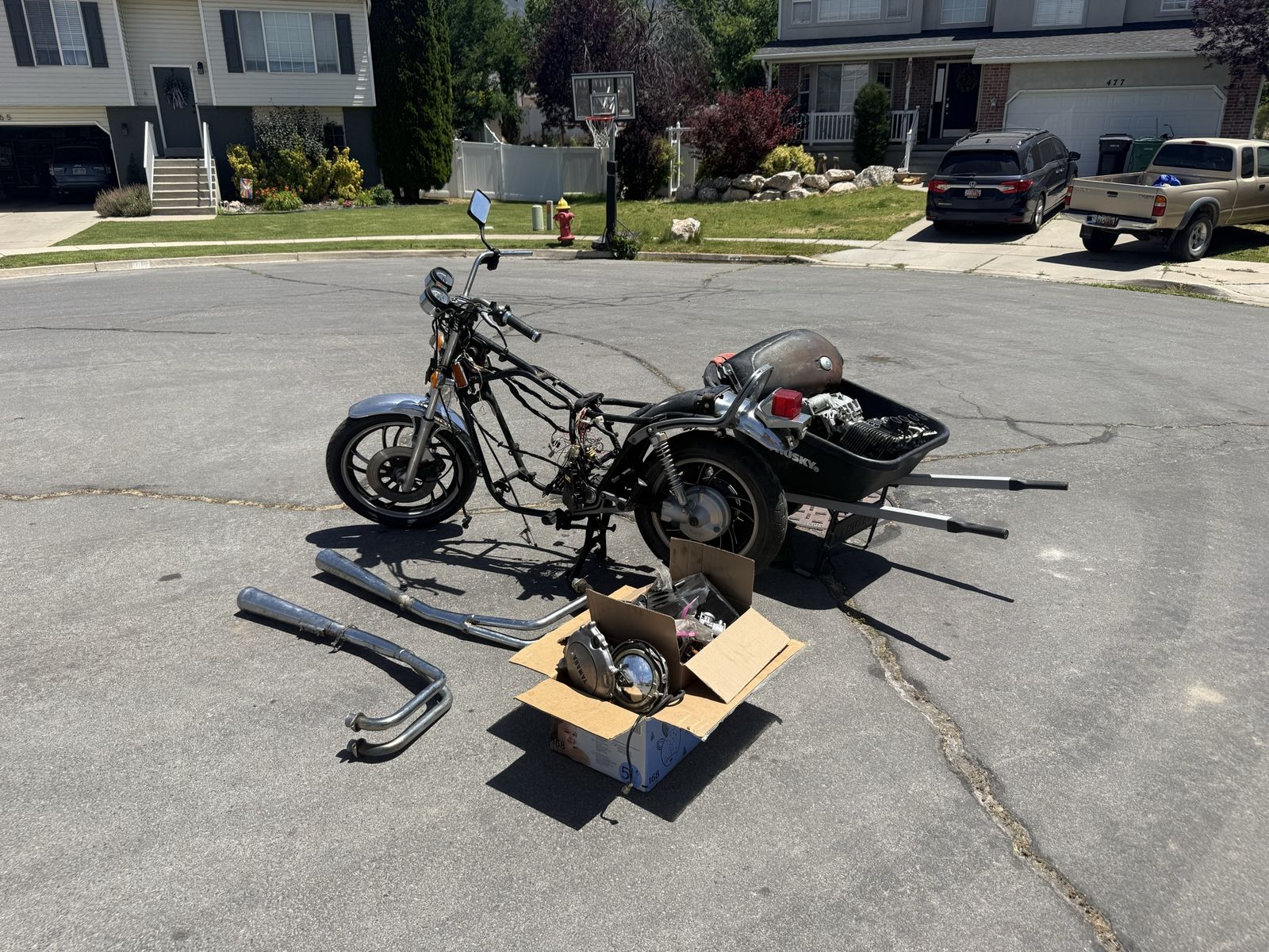 Yamaha XJ650 Project Bike