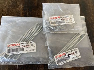2004-2017 Yamaha TTR, YZ, WR Rear tire Spoke and Nipples TTR 125