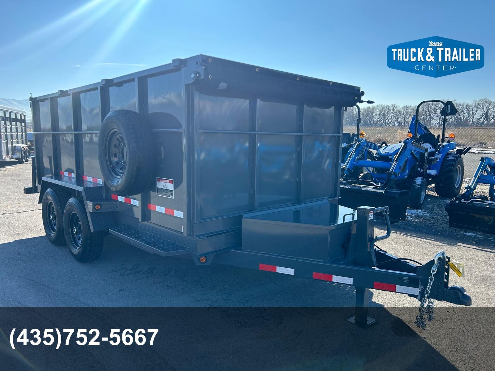 2026 Snake River 14' Dump Trailer