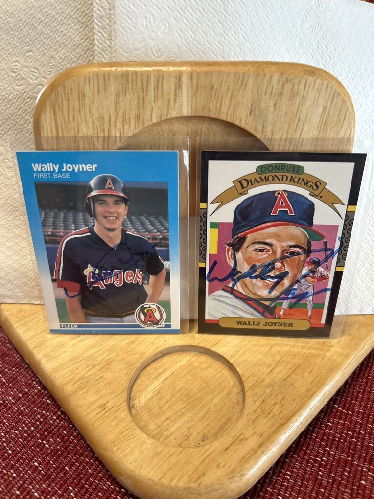 Wally Joyner Autograph BYU COUGARS Signed Angels