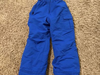 Iceburg Outerwear Blue Kids Ski Bib Snow Pants Size Medium (6)
