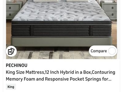 14" King Hybrid Matress