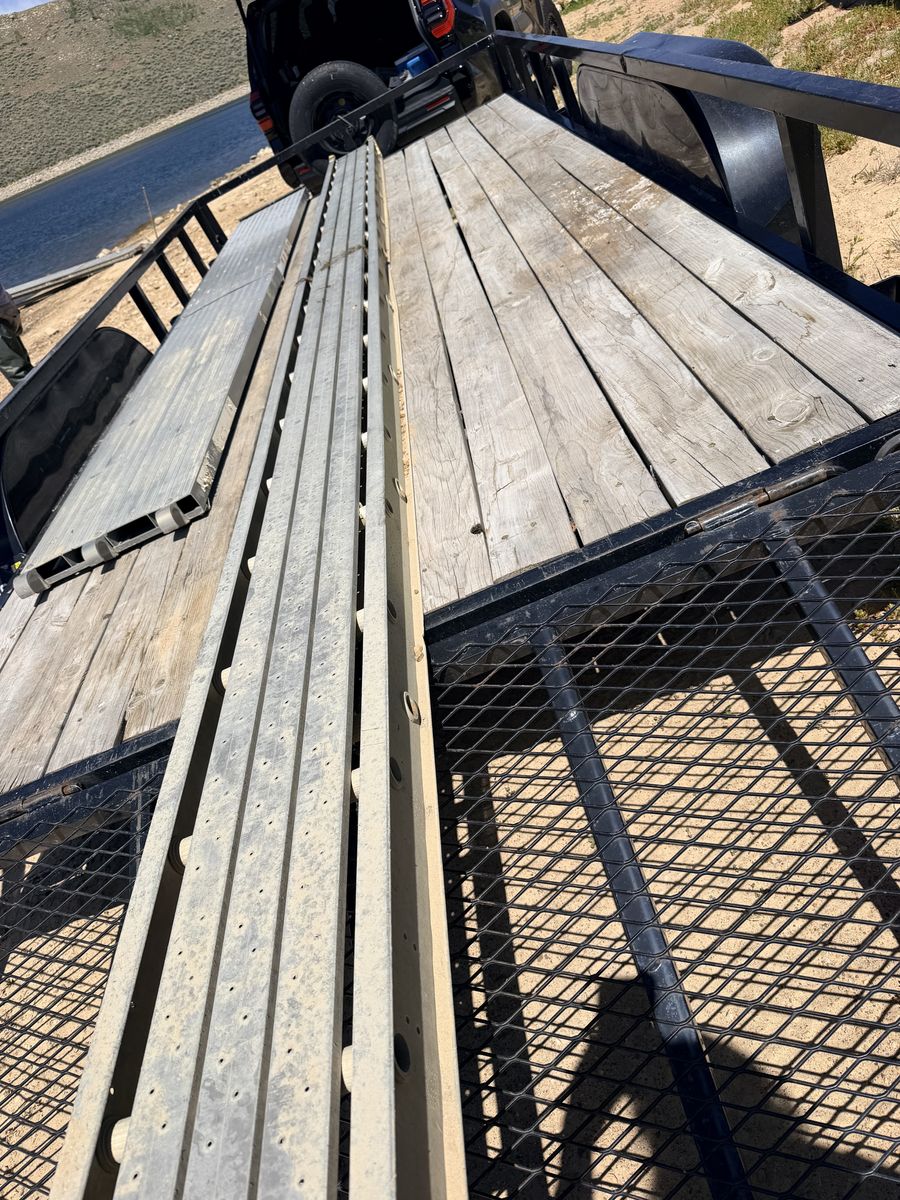 20’ L x 1’ W WERNER Scaffolding Stage Aluminum Plank