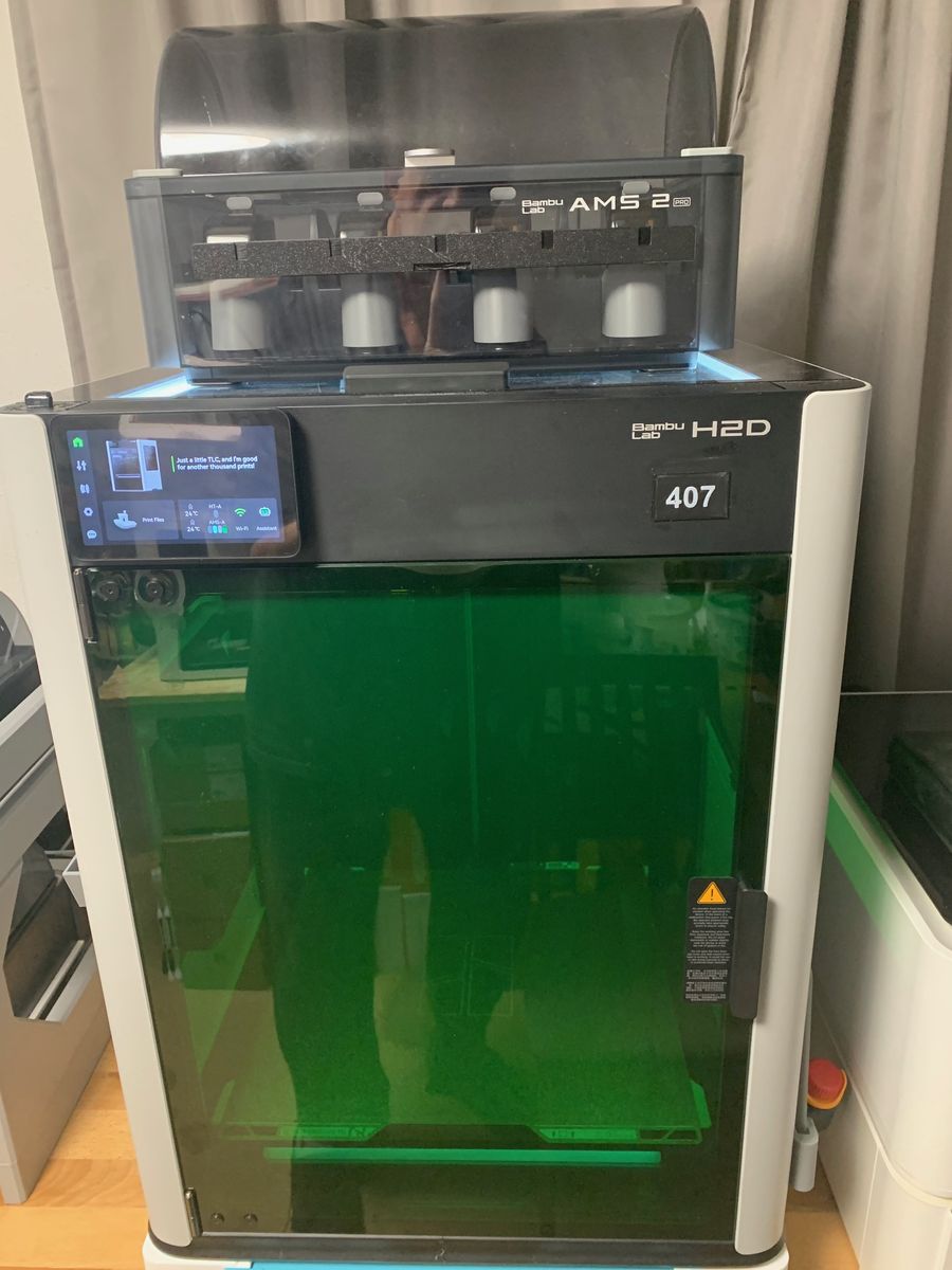 Bambu H2D Full Combo(Used)  with 40 Watt Laser