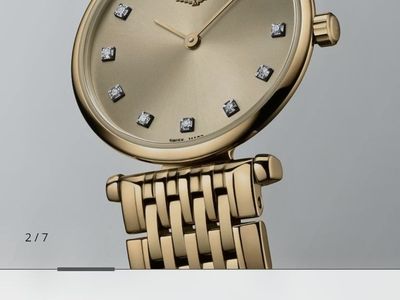 Longines La Grande Classique Women's Diamond Gold-Tone Watch L45122378