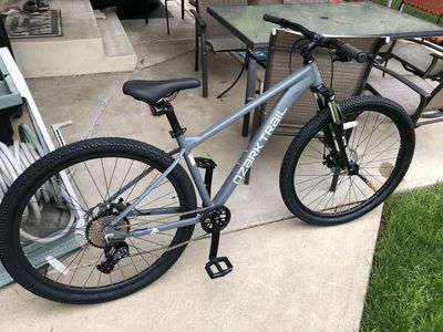 Ozark Trail Mountain Bike - Gray, Hardtail, Excellent Condition, Medium