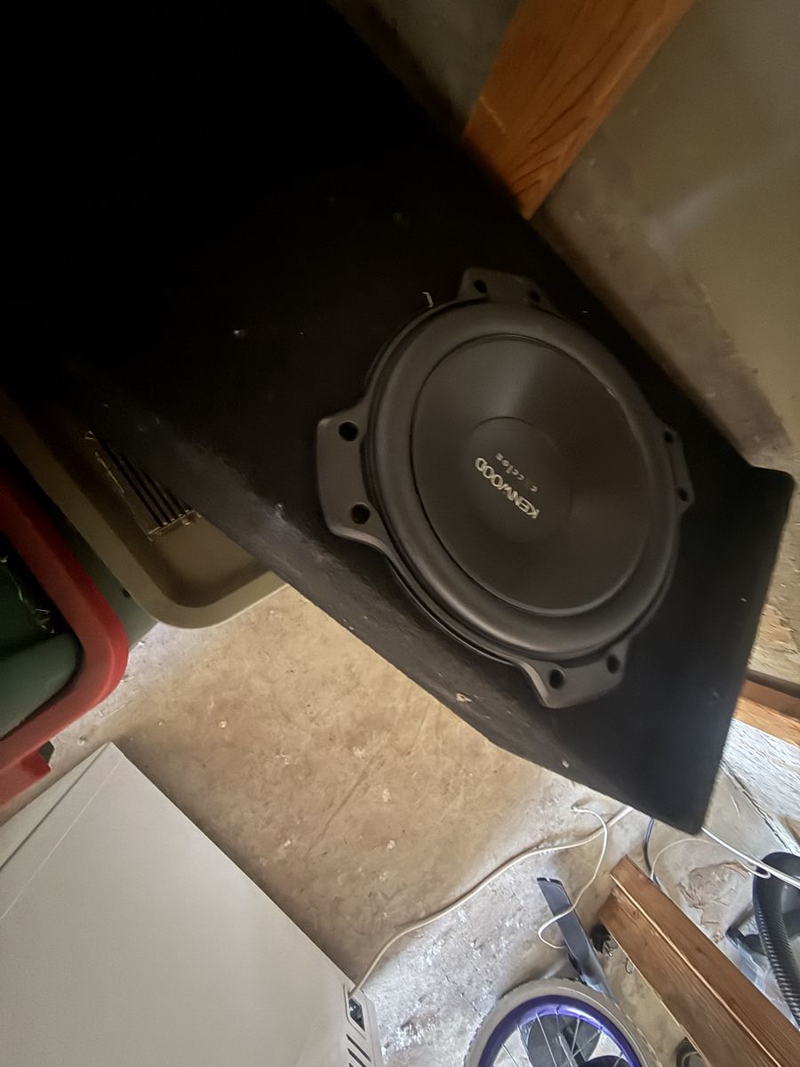 Kenwood subs and amp