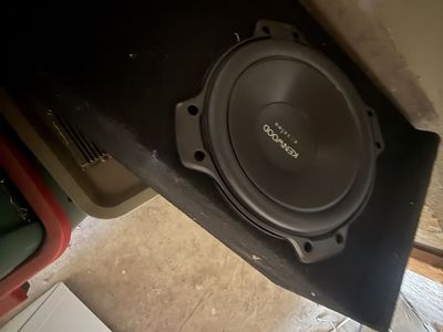 Kenwood subs and amp
