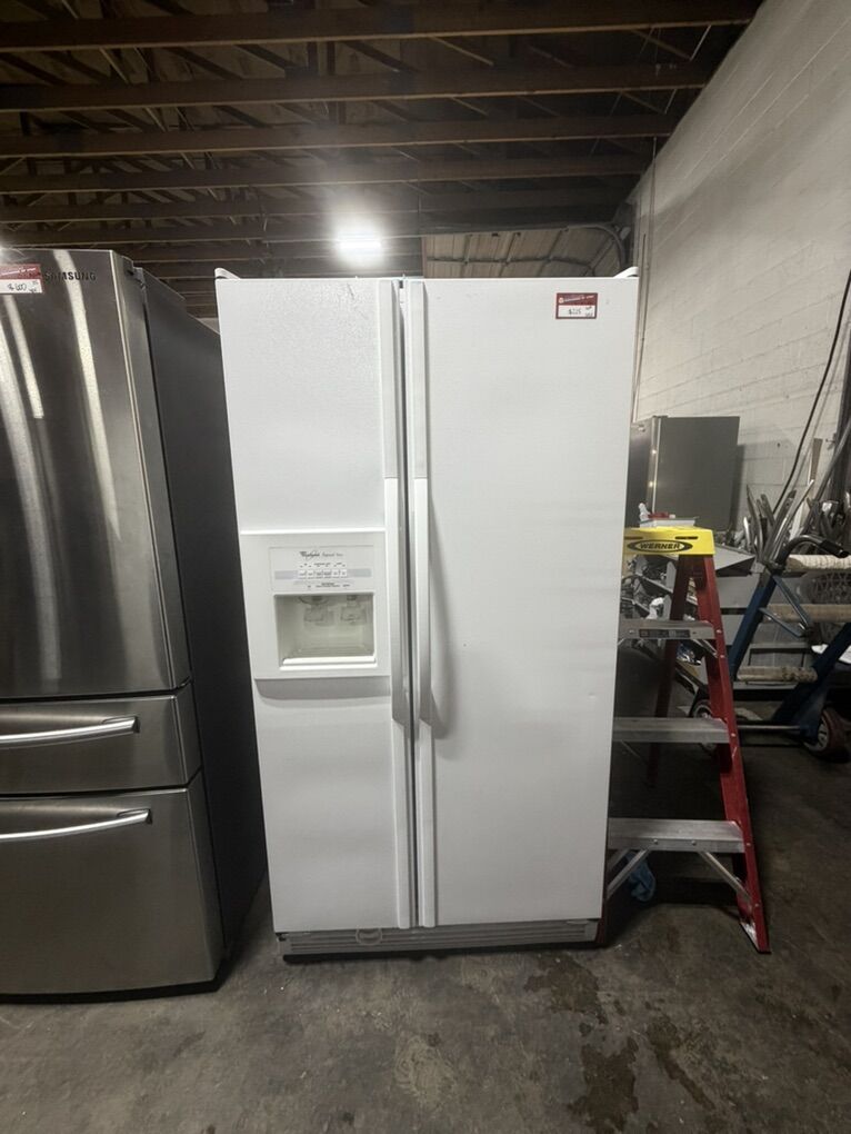 HUGE DEALS NOW! WHIRLPOOL SIDE BY SIDE FRIDGE