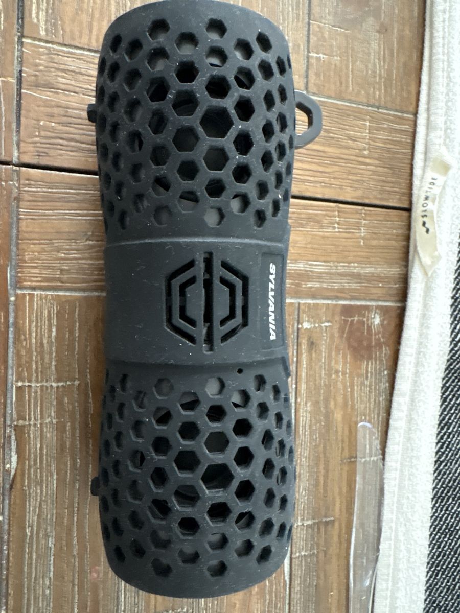 Sylvania Portable Bluetooth Speaker Black with Charging Cable
