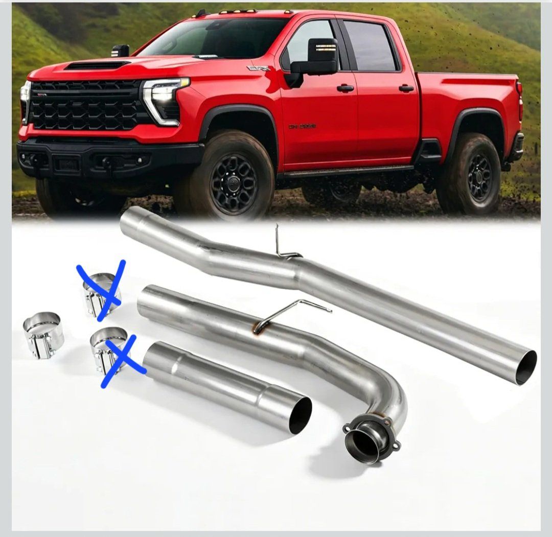 Exhaust Pipe Kit for Chevy Silverado/Sierra